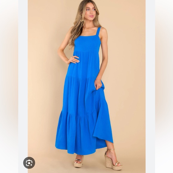 Red Dress Boutique Dresses & Skirts - Red dress boutique blue maxi dress
